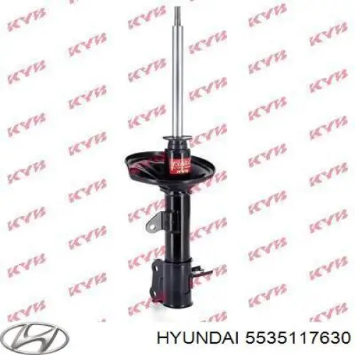 Купити 5535117630 Hyundai/Kia Амортизатор задній, лівий