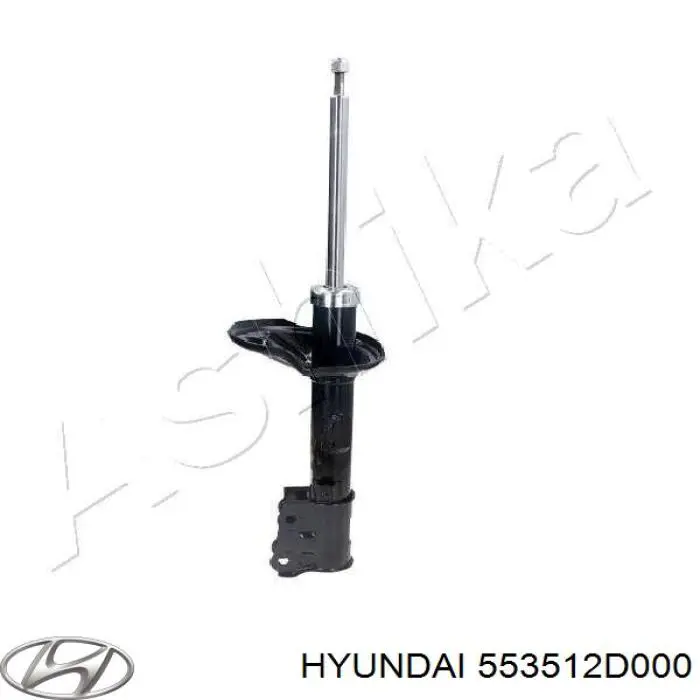 Амортизатор задній, лівий Hyundai/Kia 553512D000 ціна, від 39.89 USD