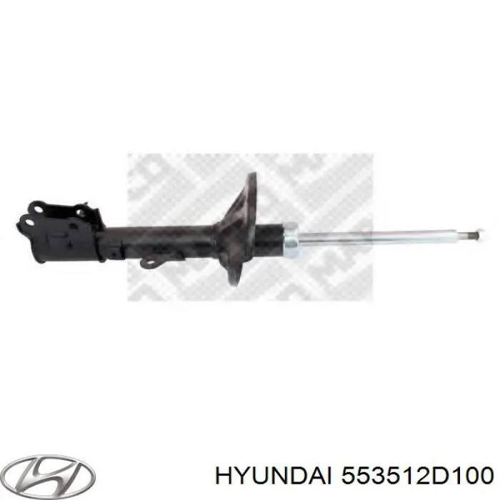 Амортизатор задній, лівий 553512D100 Hyundai/Kia