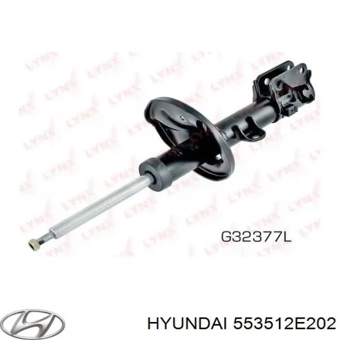Купити 553512E202 Hyundai/Kia Амортизатор задній, лівий