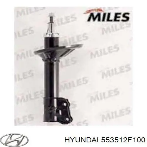 Амортизатор задній, лівий 553512F100 Hyundai/Kia