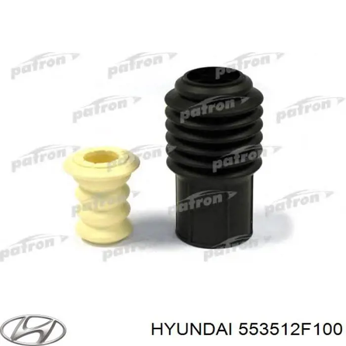 Купити 553512F100 Hyundai/Kia Амортизатор задній, лівий