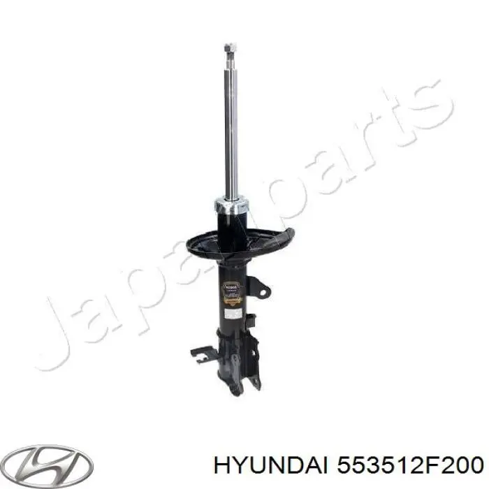 Амортизатор задній, лівий Hyundai/Kia 553512F200 ціна, від 16.93 USD