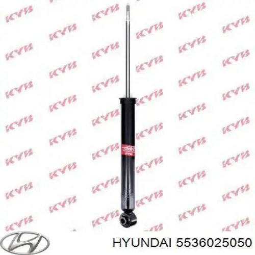 Амортизатор задній, правий 5536025050 Hyundai/Kia