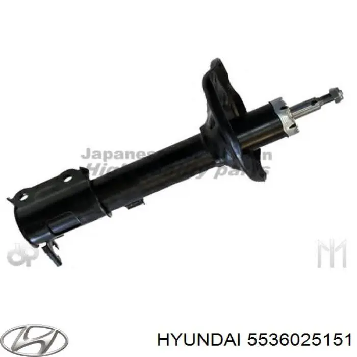 Купити 5536025151 Hyundai/Kia Амортизатор задній, правий