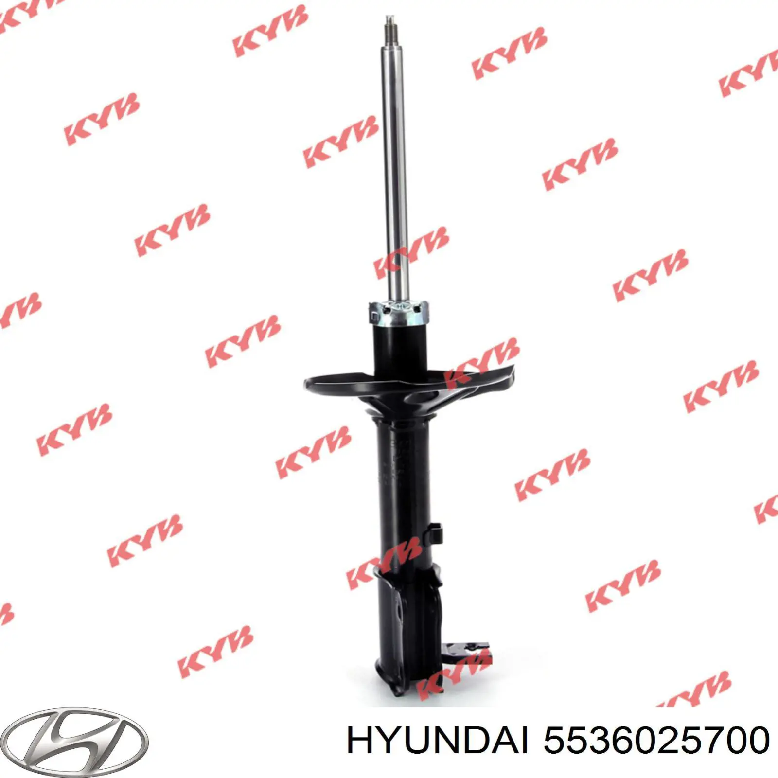 5536025700 Hyundai/Kia амортизатор задній, правий