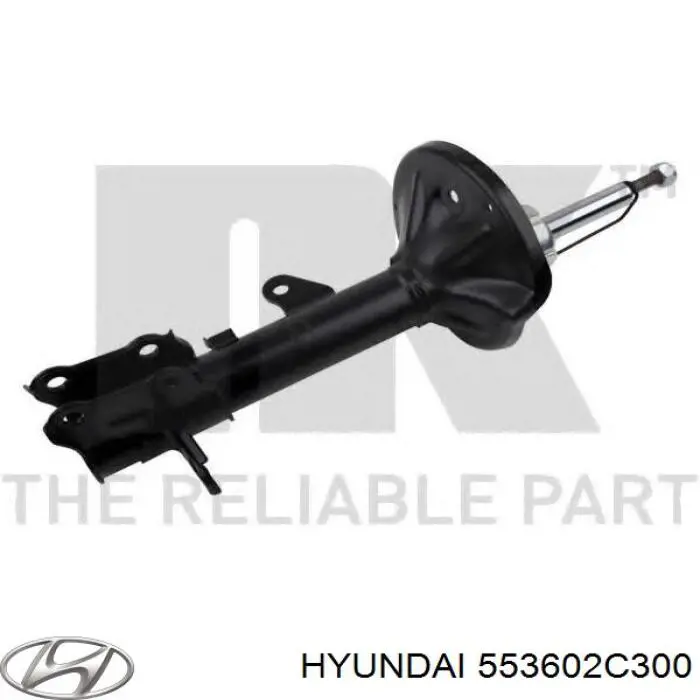 553602C300 Hyundai/Kia амортизатор задній, правий