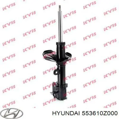 Амортизатор задній, правий Hyundai/Kia 553610Z001 ціна, від 79.11 USD