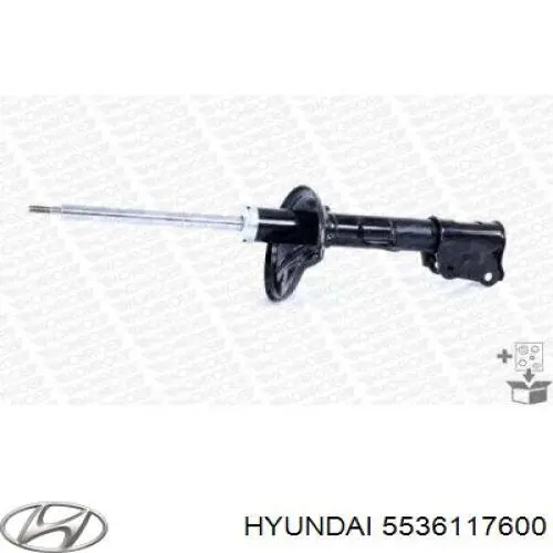 Амортизатор задній, правий 5536117600 Hyundai/Kia
