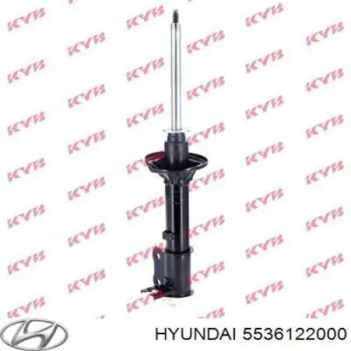 Купити 5536122000 Hyundai/Kia Амортизатор задній, правий