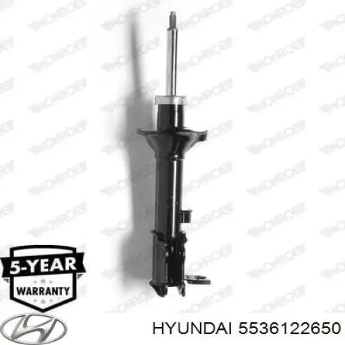 Купити 5536122650 Hyundai/Kia Амортизатор задній, правий