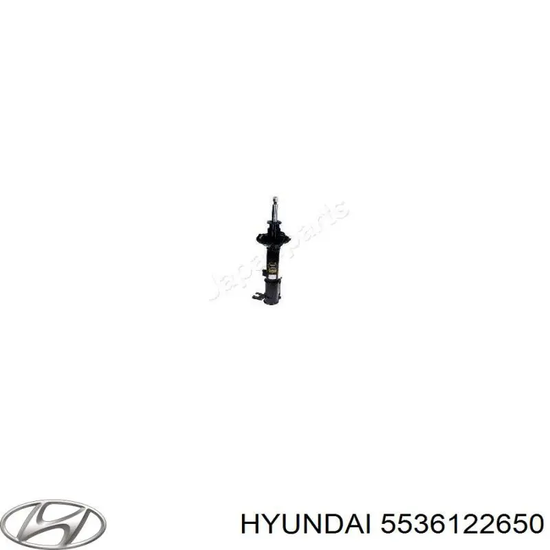 Амортизатор задній, правий 5536122650 Hyundai/Kia