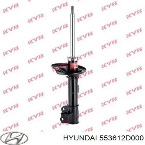 Амортизатор задній, правий Hyundai/Kia 553612D000 ціна, від 44.02 USD