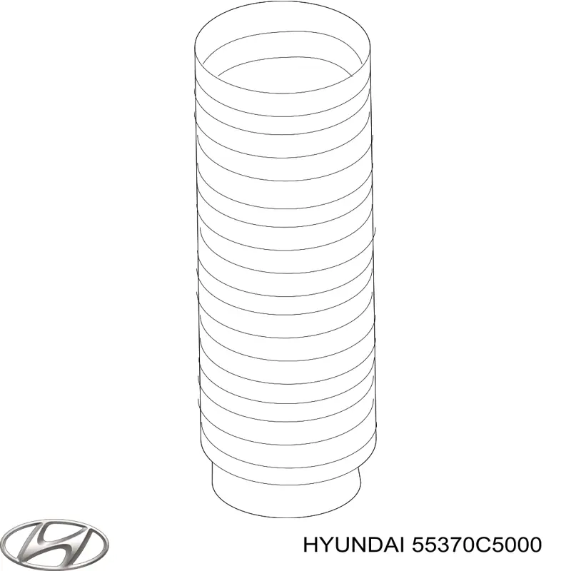 Чохол амортизатора заднього Hyundai/Kia 55370C5000 ціна, від 11.62 USD