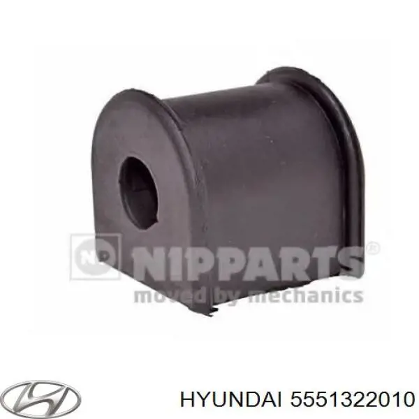 Втулка стабілізатора заднього Hyundai/Kia 5551322010 ціна, від 1.11 USD
