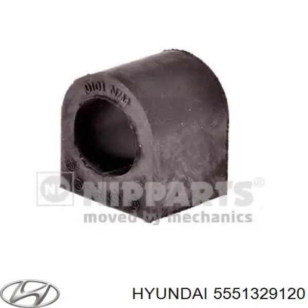 Втулка стабілізатора заднього Hyundai/Kia 5551329120 ціна, від 1.32 USD