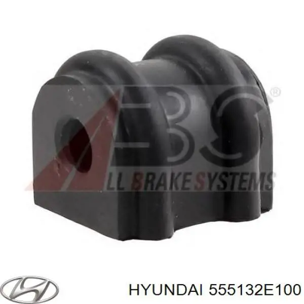 555132E100 Hyundai/Kia втулка стабілізатора заднього