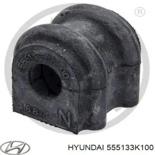 Втулка стабілізатора заднього Hyundai/Kia 555133K100 ціна, від 2.89 USD