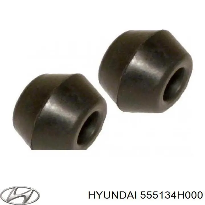Втулка стабілізатора заднього Hyundai/Kia 555134H000 ціна, від 1.19 USD