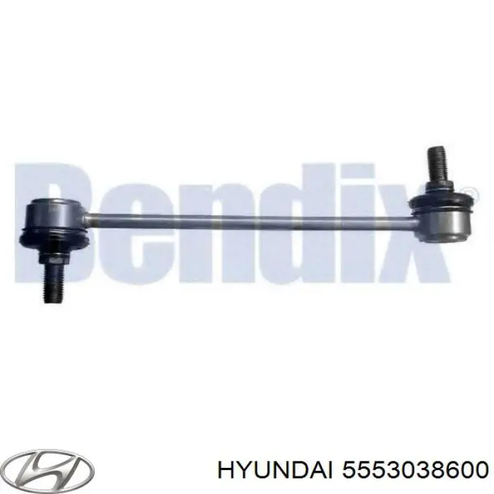 Купити 5553038600 Hyundai/Kia Солдатик стабілізатора, заднього