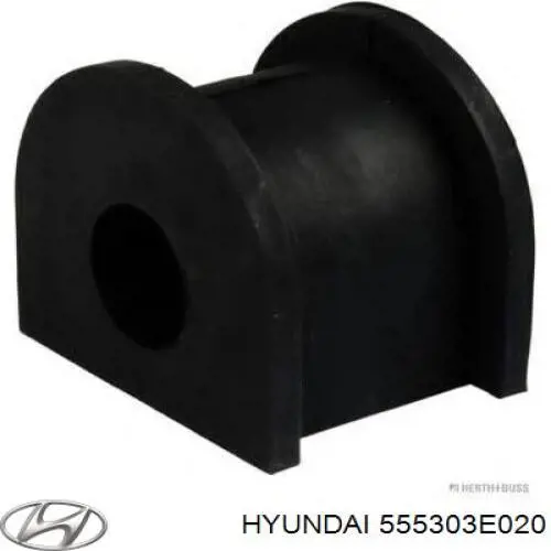 Втулка стабілізатора заднього Hyundai/Kia 555303E020 ціна, від 3.84 USD