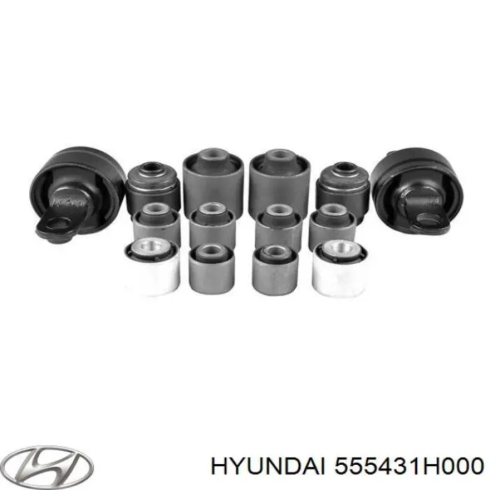 555431H000 Hyundai/Kia Сайлентблок задньої балки