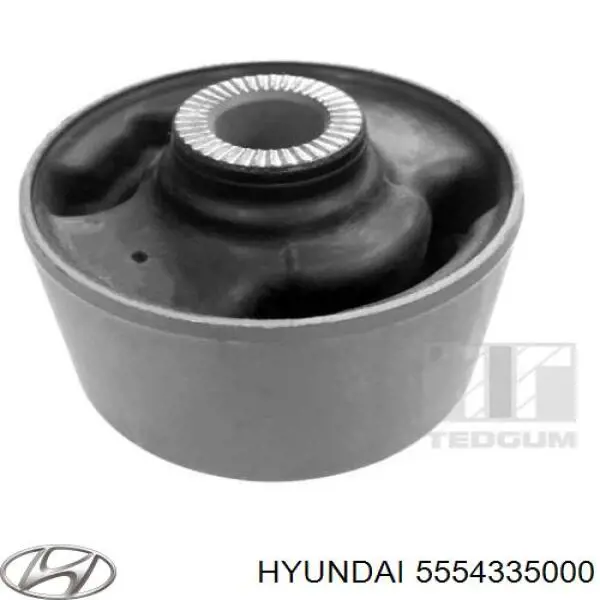 Сайлентблок заднього поздовжнього важеля, передній Hyundai/Kia 5554335000 ціна, від 7.17 USD