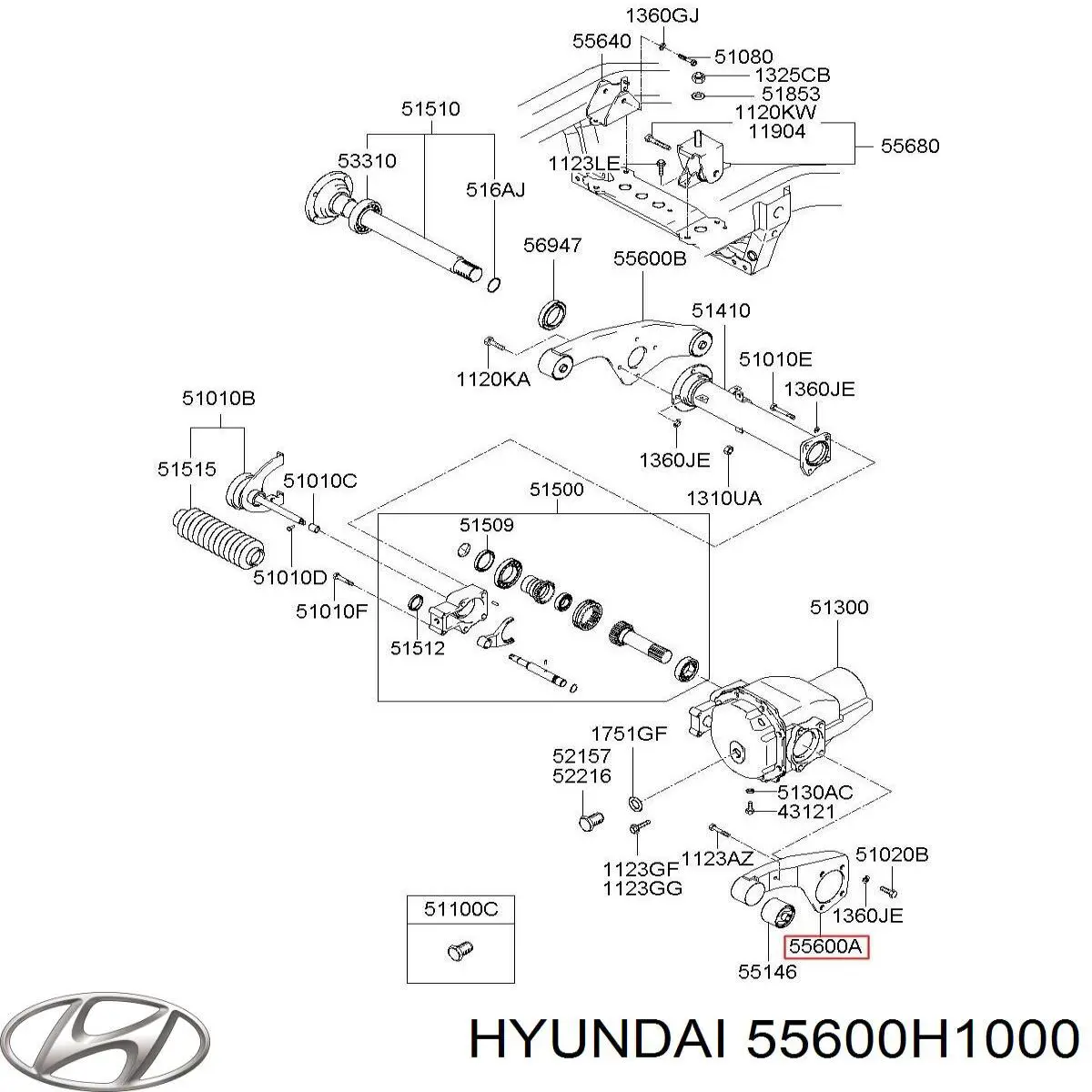  55600H1000 Hyundai/Kia