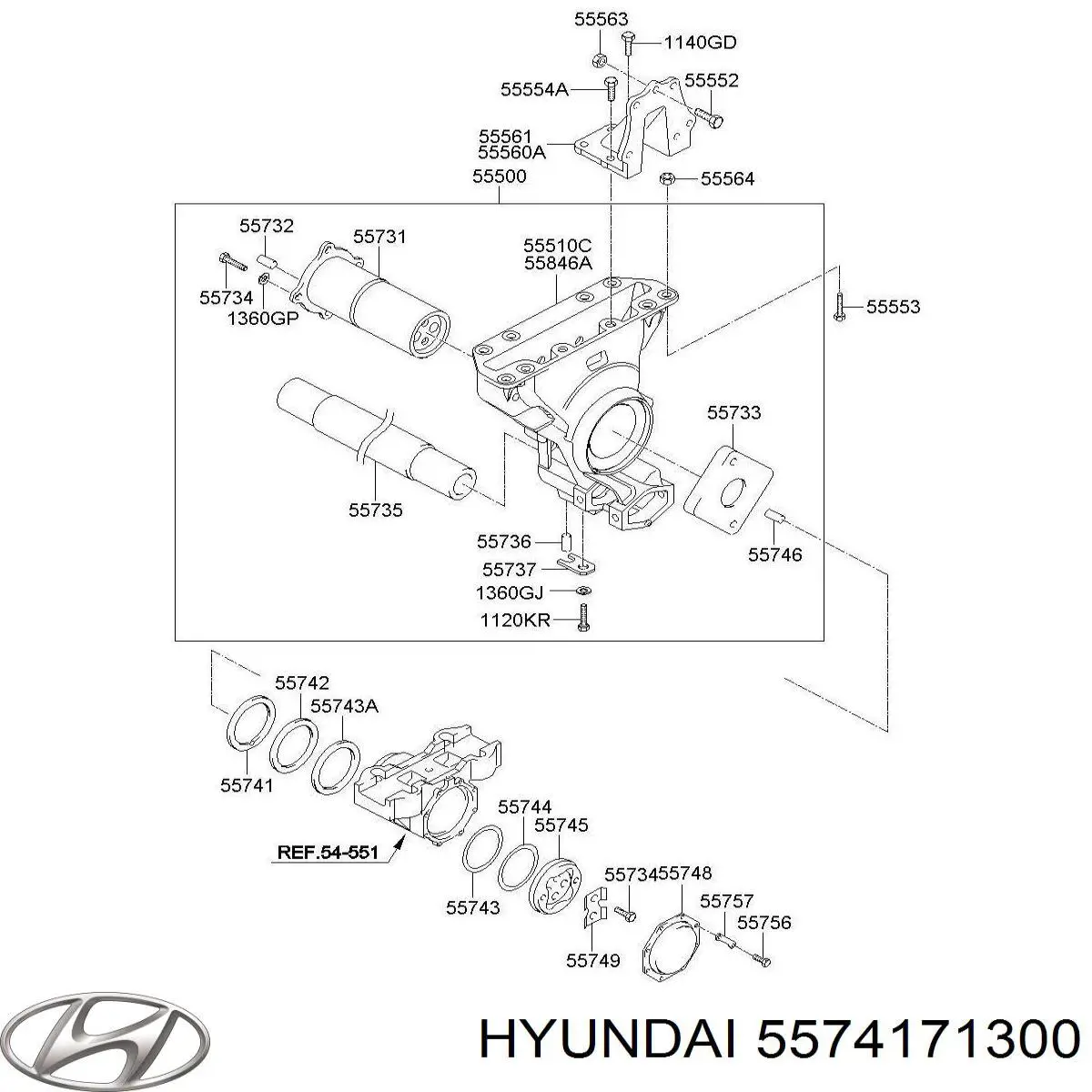 5574171300 Hyundai/Kia 