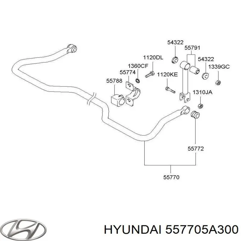 557705A300 Hyundai/Kia 