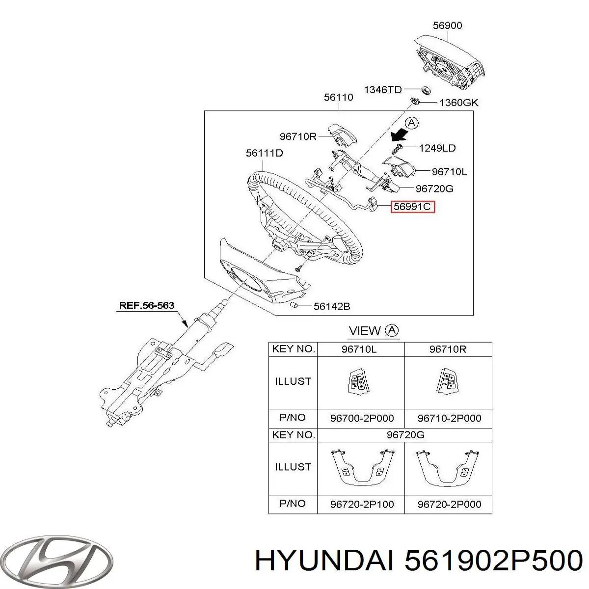 561902P500 Hyundai/Kia 