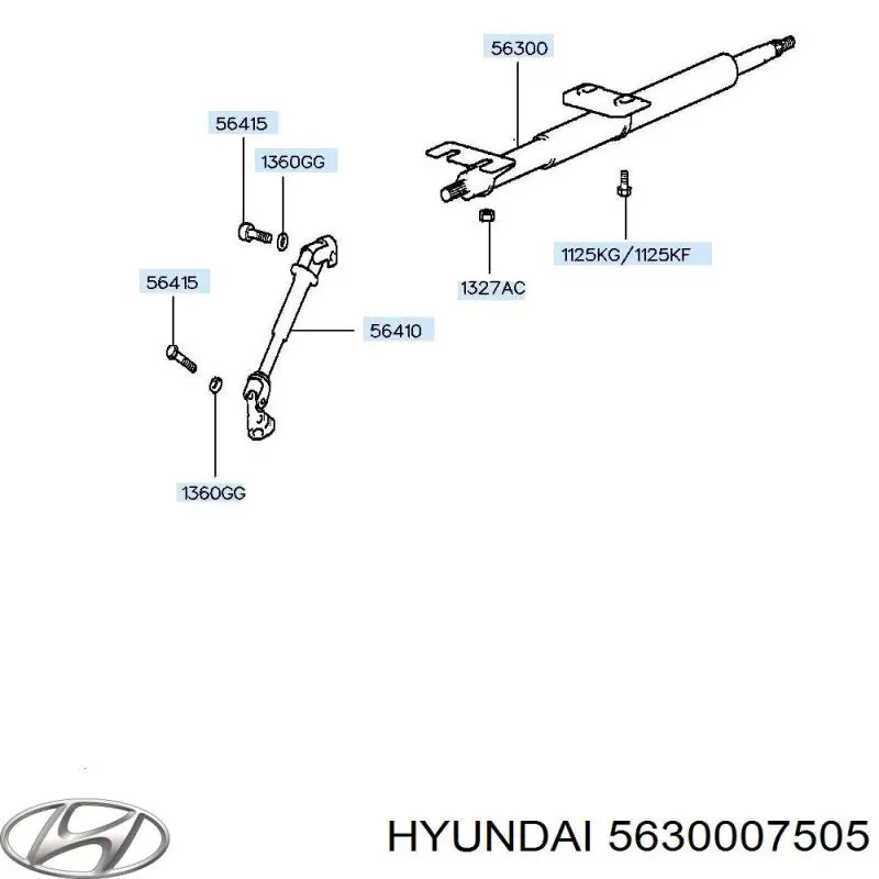  Hyundai/Kia 5630007505 ціна, від  USD