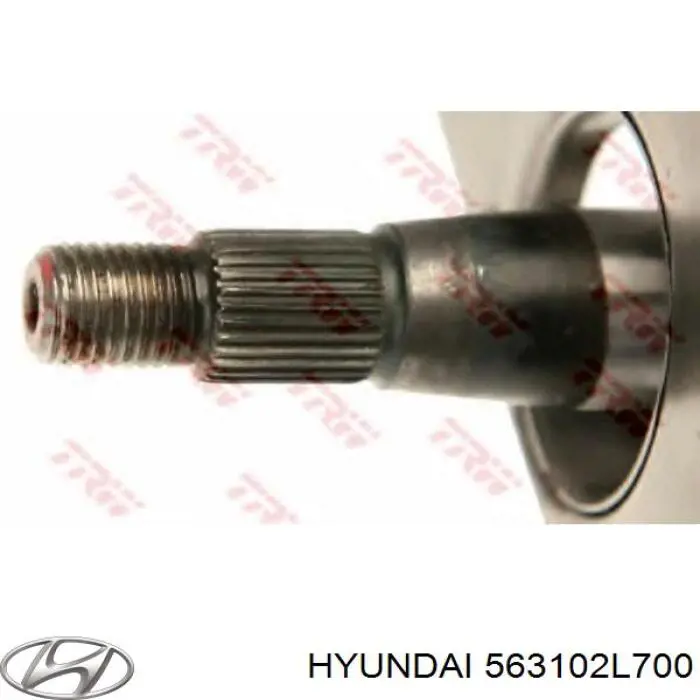 563102L700 Hyundai/Kia Колонка рульового управління
