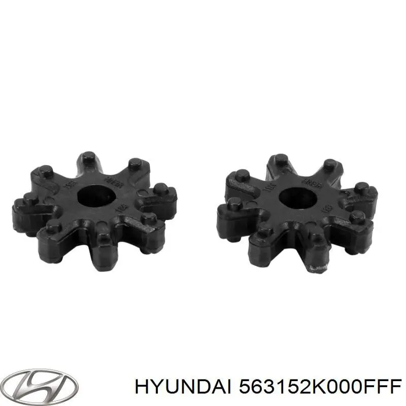 Муфта приводу електропідсилювача керма Hyundai/Kia 563152K000FFF ціна, від 1.90 USD