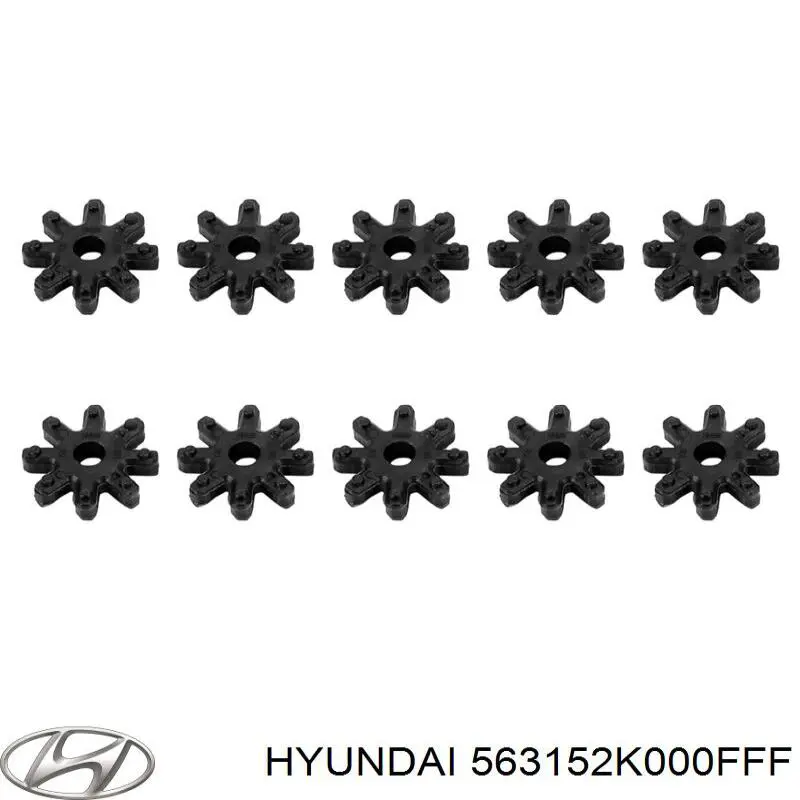 563152K000FFF Hyundai/Kia Муфта приводу електропідсилювача керма