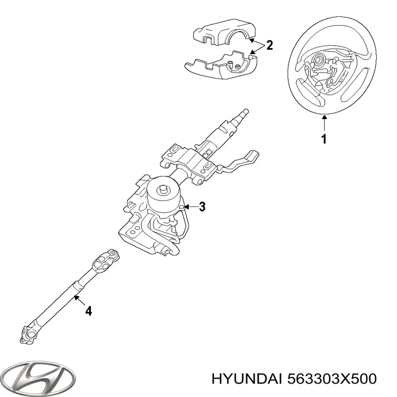  563303X500 Hyundai/Kia