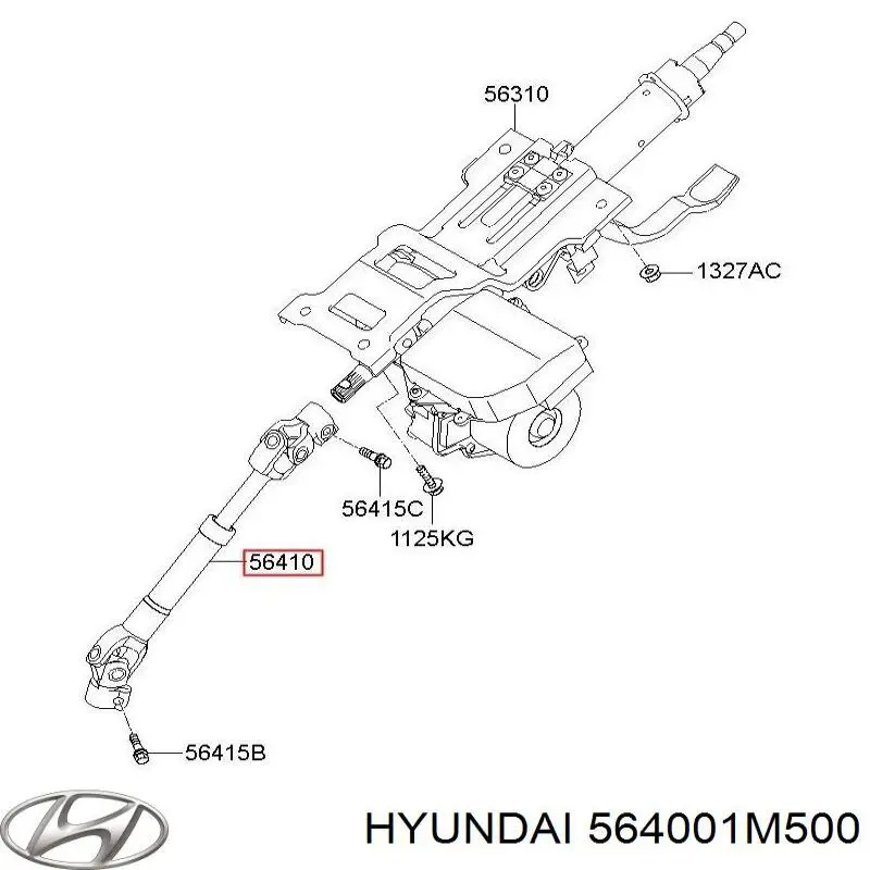  564001M500 Hyundai/Kia