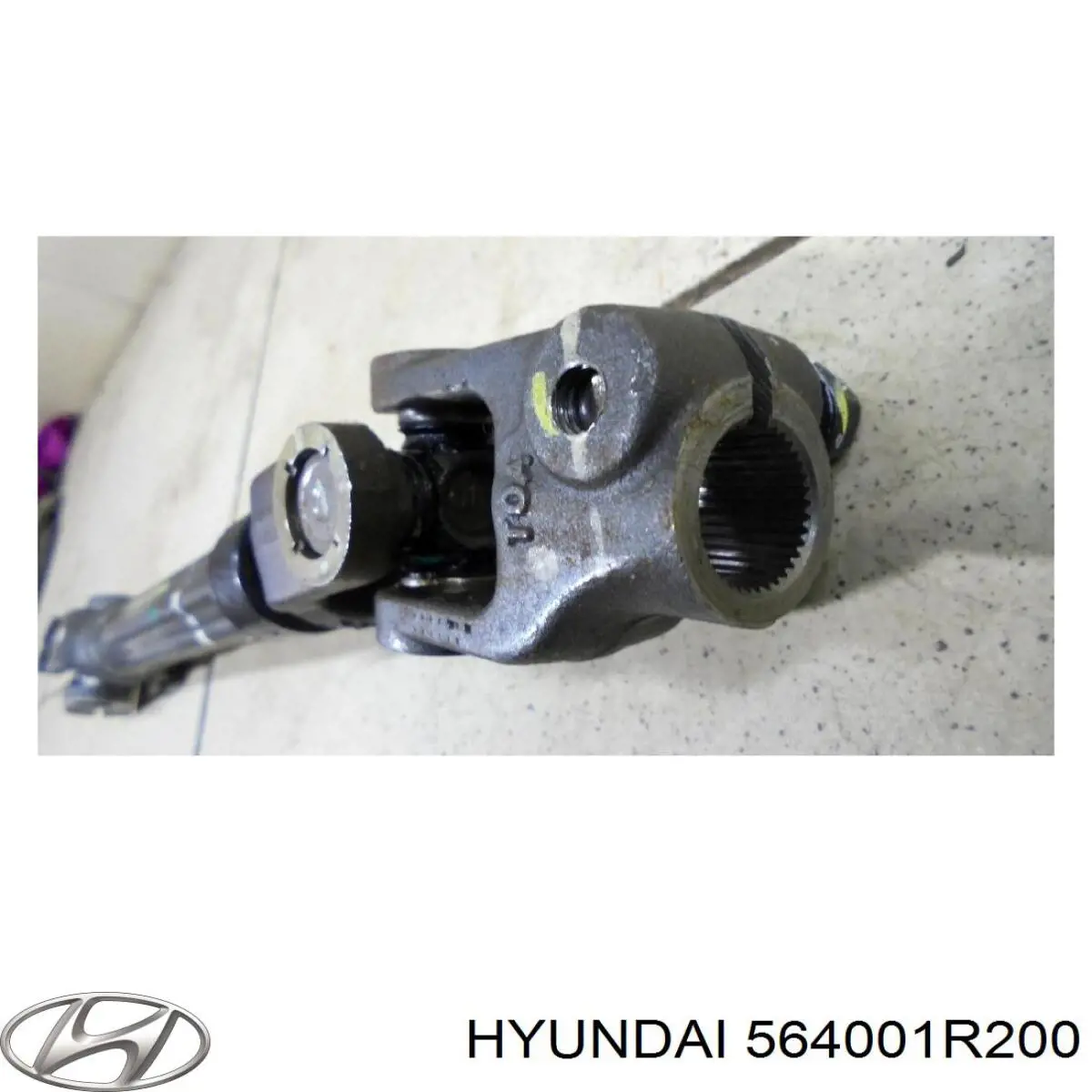 Вал рульової колонки, нижній Mando EX564001R200