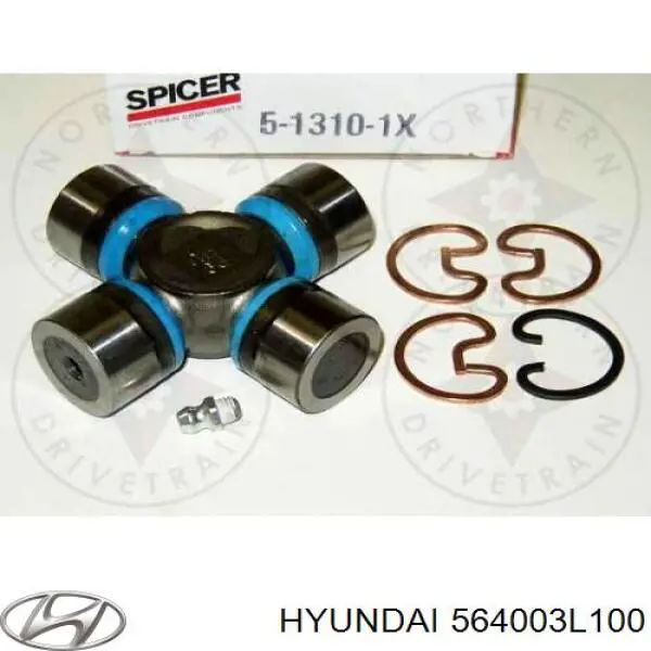 Вал рульової колонки, нижній Hyundai/Kia 564003L100 ціна, від 15.09 USD