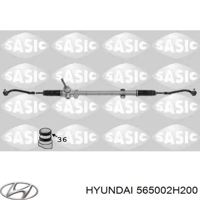 Купити 1GS3134 GS Рульова рейка