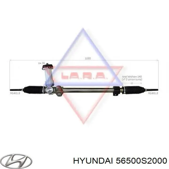 Управління рульове в зборі Hyundai/Kia 56500S2000 ціна, від 277.78 USD