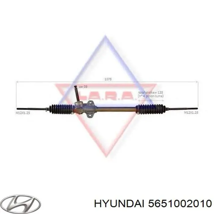 Управління рульове в зборі Hyundai/Kia 5651002010 ціна, від 62.09 USD