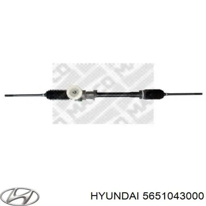 565104B000 Hyundai/Kia Рейковий рульовий механізм