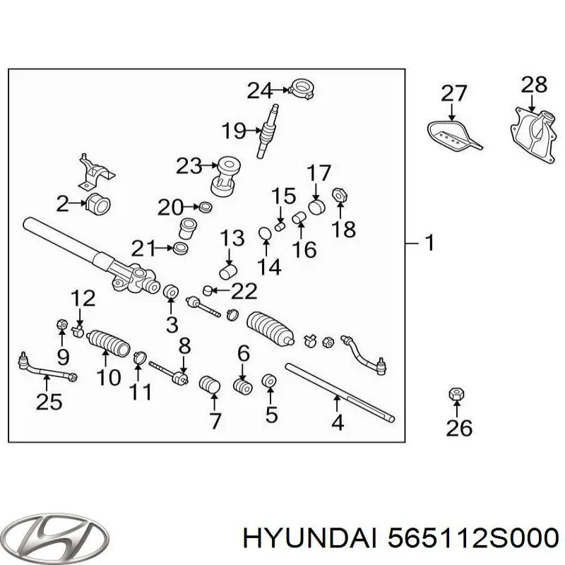  565112S000 Hyundai/Kia