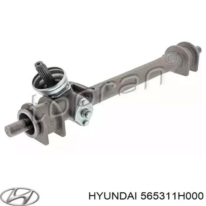 Вал/шток рульової рейки на KIA Ceed  ED