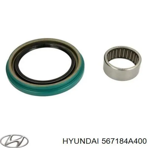 Купити 567184A400 Hyundai/Kia Підшипник цапфи передньої
