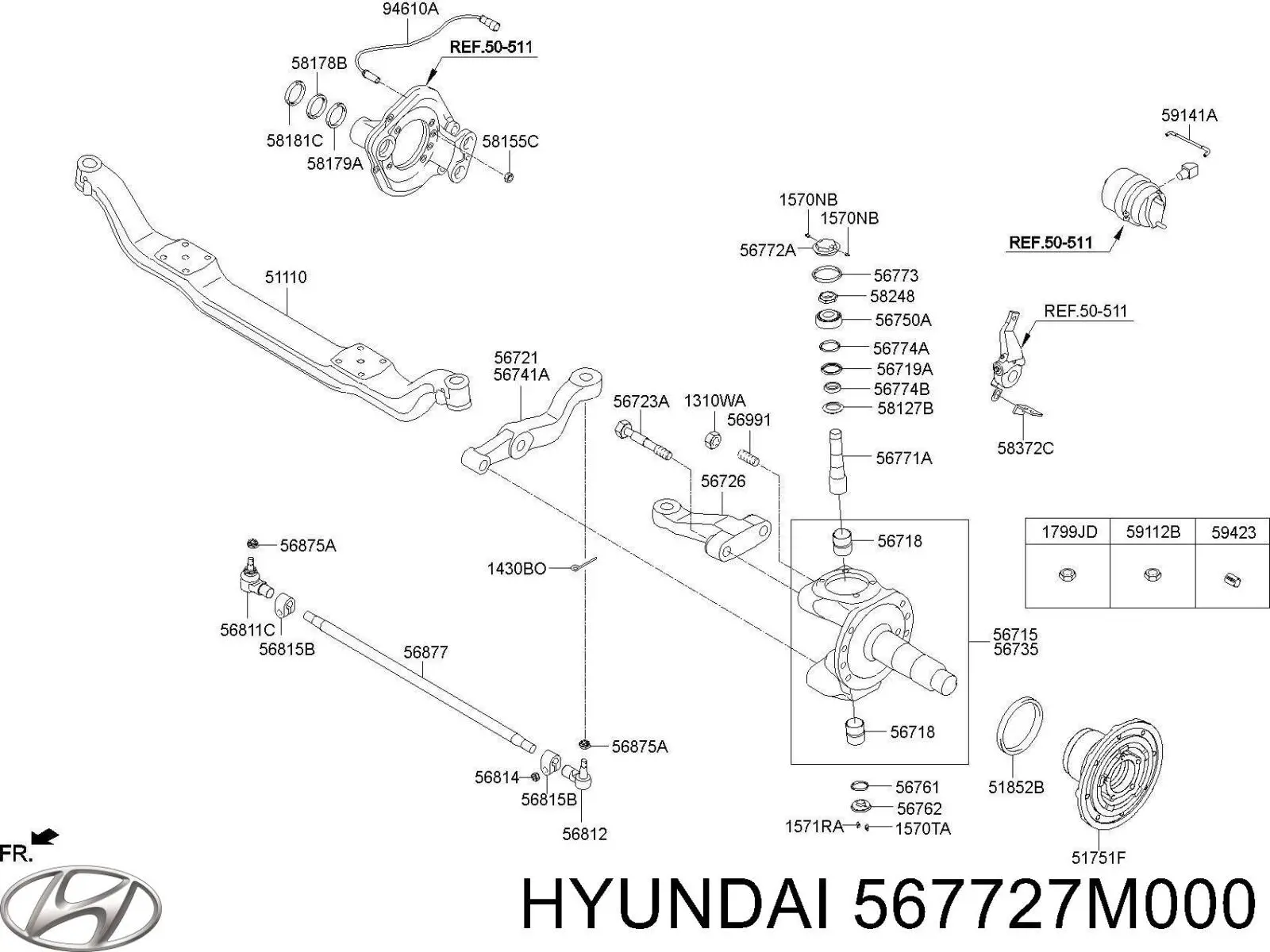 567727M000 Hyundai/Kia 