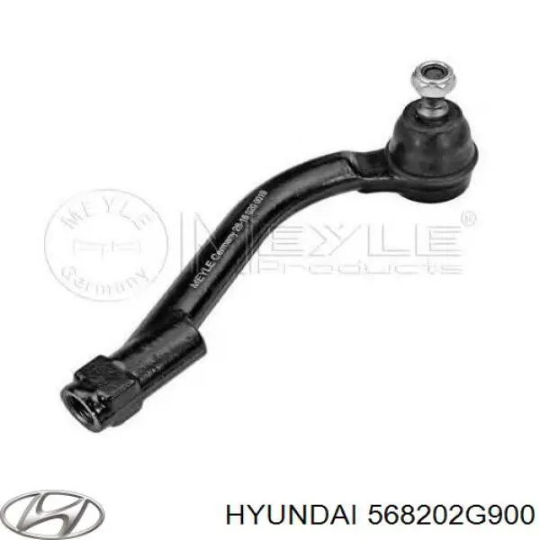 Накінечник рульової тяги, зовнішній Hyundai/Kia 568202G900