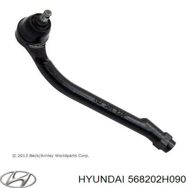 Накінечник рульової тяги, зовнішній Hyundai/Kia 568202H090
