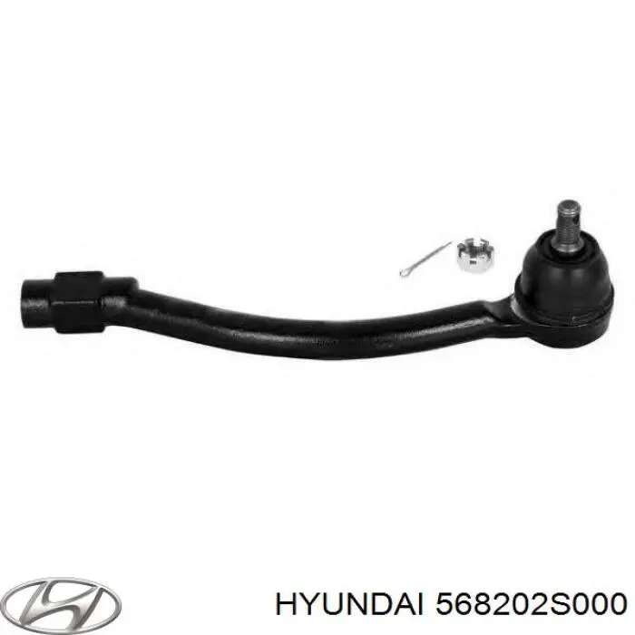 Накінечник рульової тяги, зовнішній Hyundai/Kia 568202S000